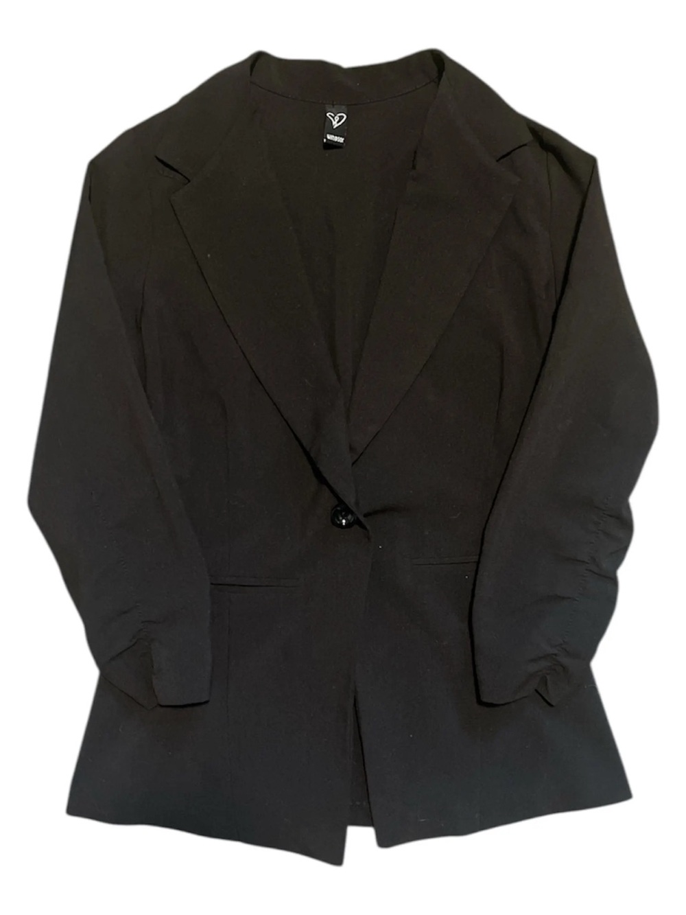 Windsor Black Single-Button Women's Blazer